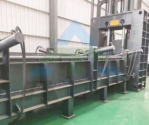 Máquina de corte hidráulica de cortes de trampolim para sucata de ferro e aço
