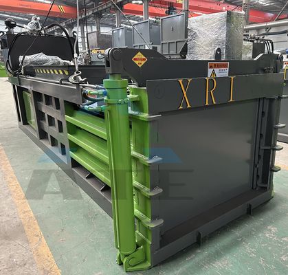 Máquina de embalagem de latas de alumínio de 380 V Prensa hidráulica para reciclagem de material de embalagem de vidro