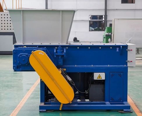 Desenho de eixo único reciclagem de resíduos de plástico garrafa de filme caixa de roupas máquina trituradora