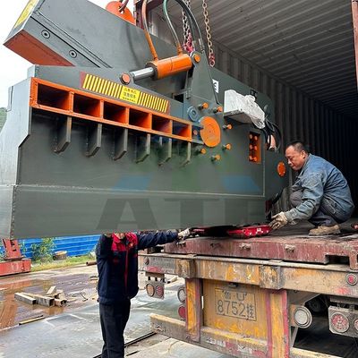 Máquina de corte de alligadores de crocodilo de chapa de aço de sucata de metal certificada CE
