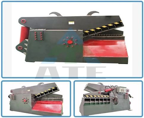 Máquina de cortar material de liga metálica para sucata automática, máquinas de cortar ferro, tanque de extintor