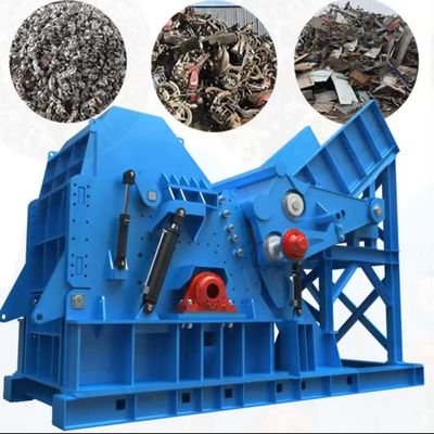 Manutenção de campo Carros de sucata de aço Trituradores de resíduos metálicos Máquina de reciclagem de moinhos de martelo