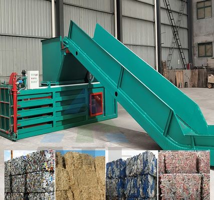 1230*1010*1530 Tamanho Geral Baler Automático Horizontal para garrafas PET de papel plástico