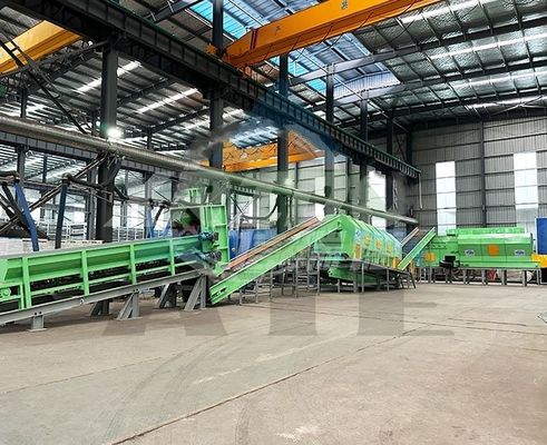 Máquina de classificação de lixo totalmente automática Solução revolucionária de coleta de lixo de Taiwan