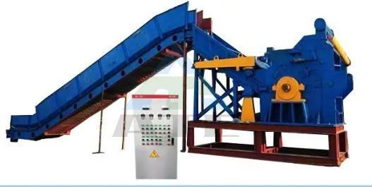 Função de trituração de sucata de metal Triturador de moinho de martelo para material de processamento de corpo de cartão