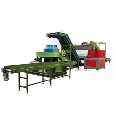 Máquina de fabricação de briquetes para plástico RDF Rejeito derivado de combustível Cubo Turquia Carvão Pellet Press