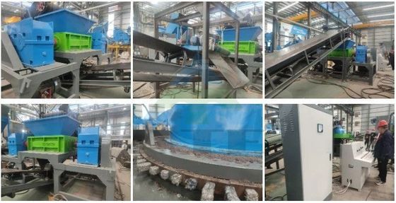 Máquina de fabricação de briquetes para plástico RDF Rejeito derivado de combustível Cubo Turquia Carvão Pellet Press