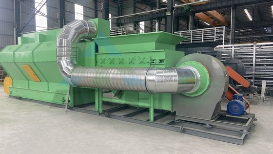 Máquina de triagem de resíduos de separador de ar de alta capacidade para reciclagem de resíduos de lojas de alimentos