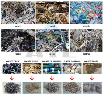 3500 kg Peso Pulverizador de borracha universal para desmantelamento de pneus de bicicleta e automóveis