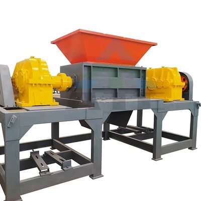 Comércio Máquina de trituração de pneus Triturador de pneus Carro de sucata móvel Equipamento de reciclagem de pneus usados