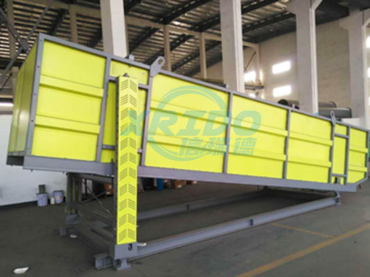 Máquina de filtragem de ressonância de separador balístico para gestão de resíduos em bebidas alimentares