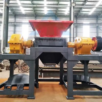 Máquina de trituração de plástico Resíduos de borracha Resíduos de plástico Resíduos de automóvel Resíduos de metal