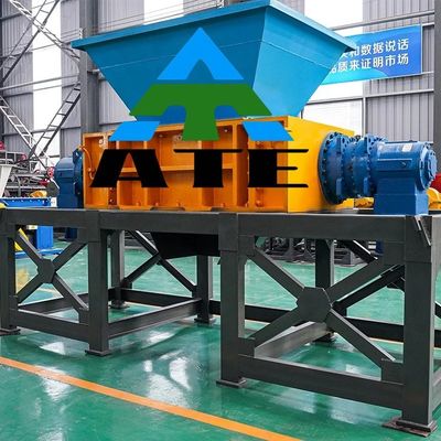 Máquina de trituração de plástico Resíduos de borracha Resíduos de plástico Resíduos de automóvel Resíduos de metal