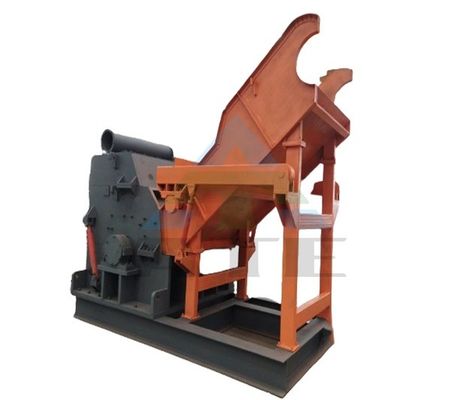 Fácil de operar Triturador de lata de sucata industrial personalizado Twin Shaft Shredder Potência kW