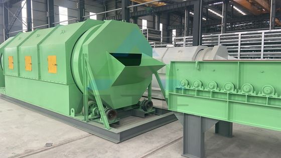 Taxa de separação de 70-90% Máquina de triagem automática de resíduos sólidos municipais para resíduos orgânicos