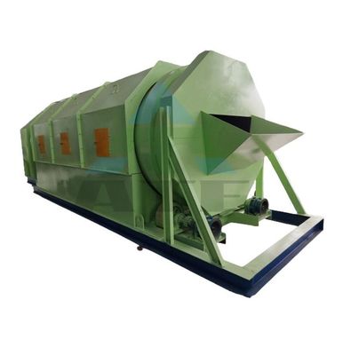 Recusar colector móvel areia rotativa cascalho ouro tumbler tambor tambor máquina peneira de tela