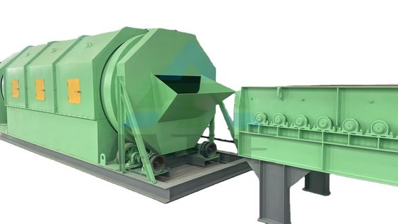 Recusar colector móvel areia rotativa cascalho ouro tumbler tambor tambor máquina peneira de tela