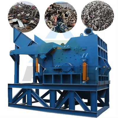 Triturador de resíduos metálicos eletrónicos Triturador de sucata industrial para processamento de latão/cobre
