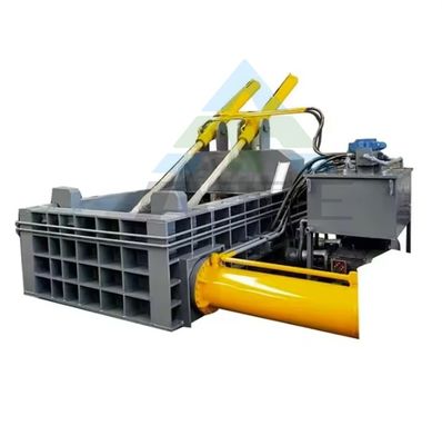 Baler de metal hidráulico 600*600 mm Tamanho do baler para sucata de ferro de alumínio Pressão de automóvel de cobre