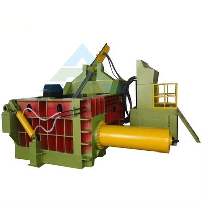 Baler de metal hidráulico 600*600 mm Tamanho do baler para sucata de ferro de alumínio Pressão de automóvel de cobre