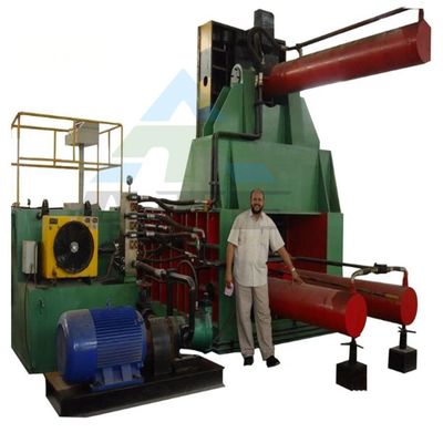 Baler de metal hidráulico 600*600 mm Tamanho do baler para sucata de ferro de alumínio Pressão de automóvel de cobre