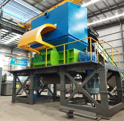Máquina de trituração de plástico para trituração de livros de papel de paletes e cartões