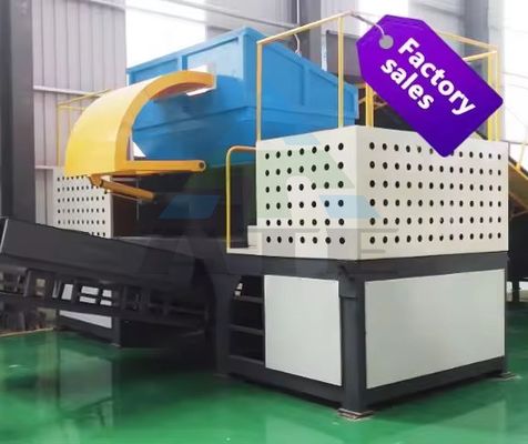 Máquina de trituração de plástico para trituração de livros de papel de paletes e cartões