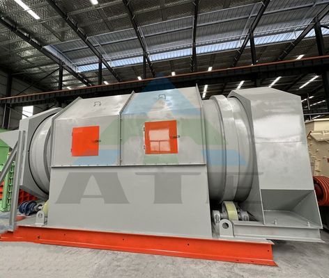 Máquina de classificação de resíduos sólidos Máquina de extração de lixo sem eixo de filtro com tensão de 380V