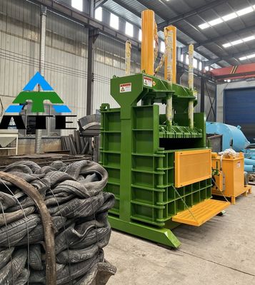 Máquina de prensagem hidráulica de tensão 380 V para embalagens de plástico e sucata de ferro