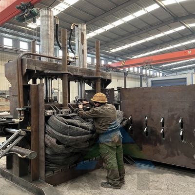 Máquina de prensagem hidráulica de tensão 380 V para embalagens de plástico e sucata de ferro