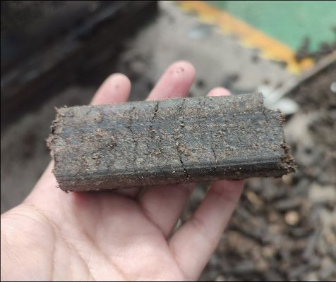 Máquina de fabricação de briquetes de erva de serragem para algodão plástico RDF rejeito derivado de combustível cubo