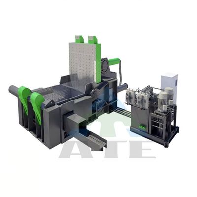 Baler de sucata de aço carbono 120min Tempo de ciclo único Máquina automática de reciclagem de metais