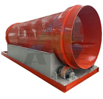 Máquina de peneiração de papel de resíduos domésticos, plásticos, vidro, metais e tecidos