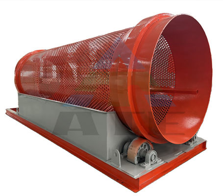 Máquina móvel de filtragem de roupas de ouro mineral com filtro de tambor
