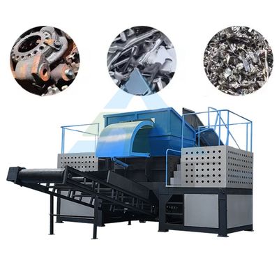 Reciclagem de sucata de automóveis de caminhão triturador de hub de borracha triturador de metal máquina para material adequado