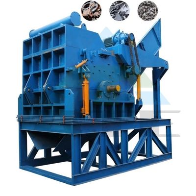 Reciclagem de sucata de automóveis de caminhão triturador de hub de borracha triturador de metal máquina para material adequado