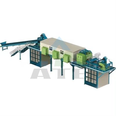 2000 kg Coletor de resíduos tambor rotativo Máquina de lavar e filtragem de areia Equipamento de filtragem de areia