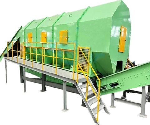 ≥ 20T/H Sistema de triagem e incineração de resíduos domésticos para reciclagem de resíduos sólidos