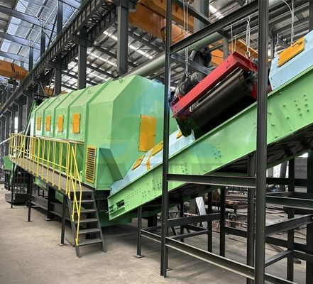 ≥ 20T/H Sistema de triagem e incineração de resíduos domésticos para reciclagem de resíduos sólidos