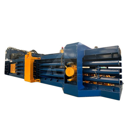 Máquina de embalagem horizontal para lixo Resíduos de plástico latas garrafas Cartões