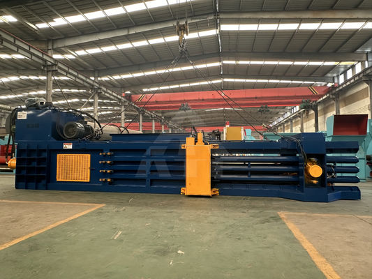 Máquina de embalagem horizontal para lixo Resíduos de plástico latas garrafas Cartões