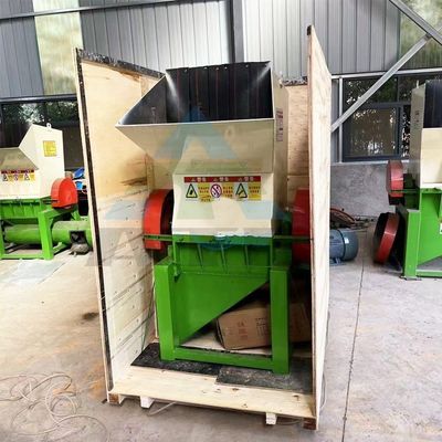 Reciclagem de resíduos de garrafas de plástico com capacidade de 300-350 kg/h Máquina trituradora de eixo único