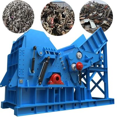 Máquina de reciclagem de resíduos metálicos, cartuchos de automóveis e sucata de aço