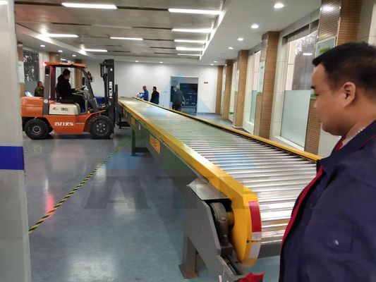 Plataforma de triagem manual de quatro posições para máquinas de tratamento de resíduos na mineração de energia
