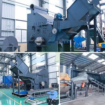 Equipamento de reciclagem de sucata de aço inoxidável