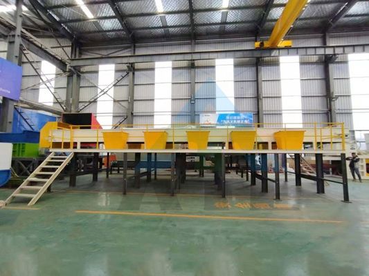 Equipamento de separação de resíduos plásticos personalizável para gestão de resíduos sólidos municipais