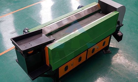 Máquina de reciclagem de cobre de alumínio e lixo urbano com separador de corrente Eddy