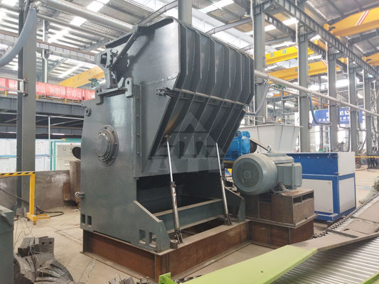 Máquina de trituração de sucata de manutenção de campo para reciclagem de plástico de alumínio fino