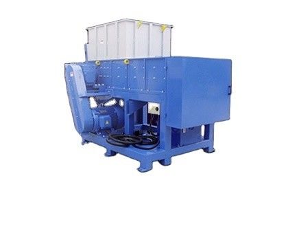 5 100 kg/h Capacidade de produção Triturador de plástico de eixo único para placas de gesso de tecidos
