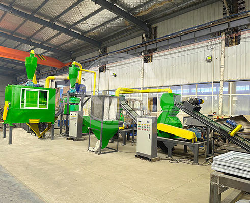 Máquina de reciclagem de resíduos de painéis solares